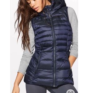 LULULEMON Down For It Vest Size 8